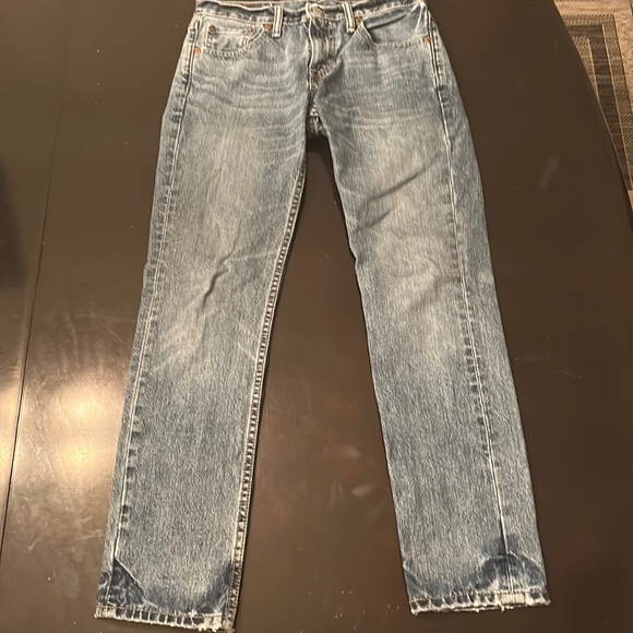 Levi Strauss distressed straight fit jeans - Picture 1 of 4